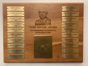 Lehi Hintze Award